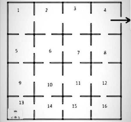 16 isolation rooms puzzle